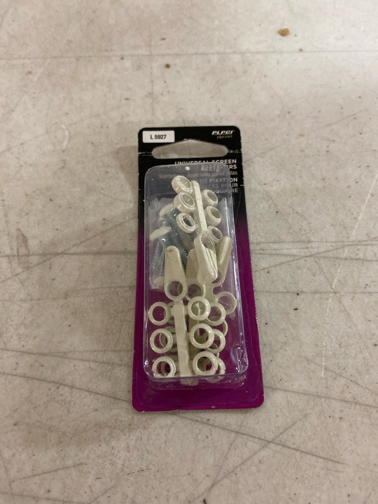 Prime-Line L 5927 Universal Stackable Screen Clips, 7/16 In. 4-Pack, Almond