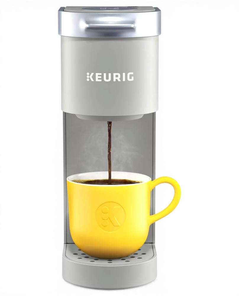 Keurig K Mini Single Serve Coffee Maker Gray K Cup Compact Brewer