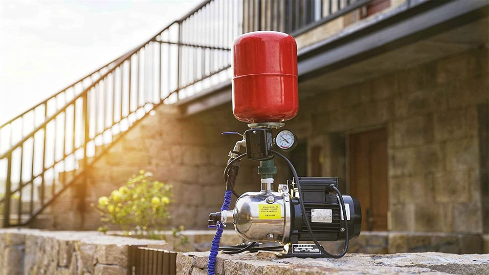 D-HONOR Water Pump Pressure Switch, Adjustable Pressure Controller KRS-3 40-60 P
