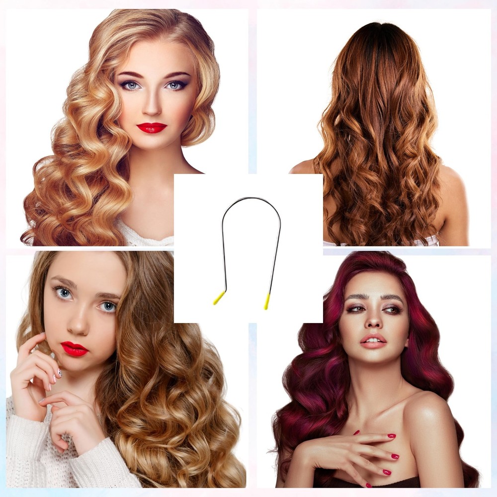 Sta-Rite Hot Roller Clips For Electric Rollers (Medium) Medium Yellow Tips