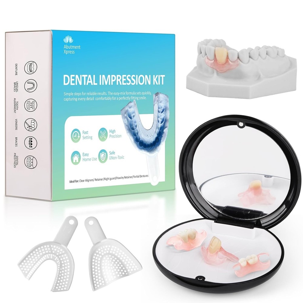 Custom Partial Denture – Flipper Tooth, Removable Dentures, Natural-Looking...