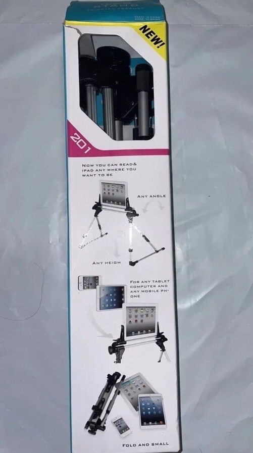 201 iPad Stand NEW Open Box - Apple Compatible - Nice!