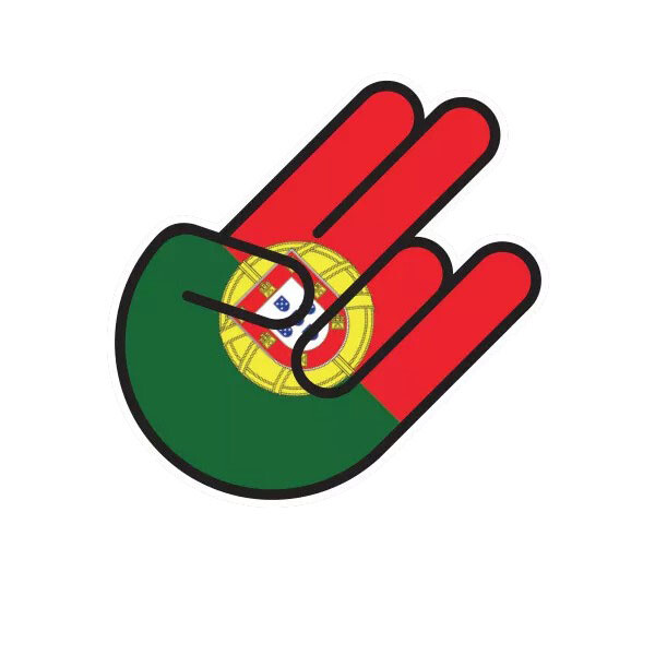 Portuguese Shocker Sticker Decal