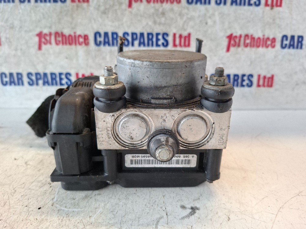 VAUXHALL CORSA MK3 D 2009 ABS PUMP CONTROL MODULE UNIT 0265800796