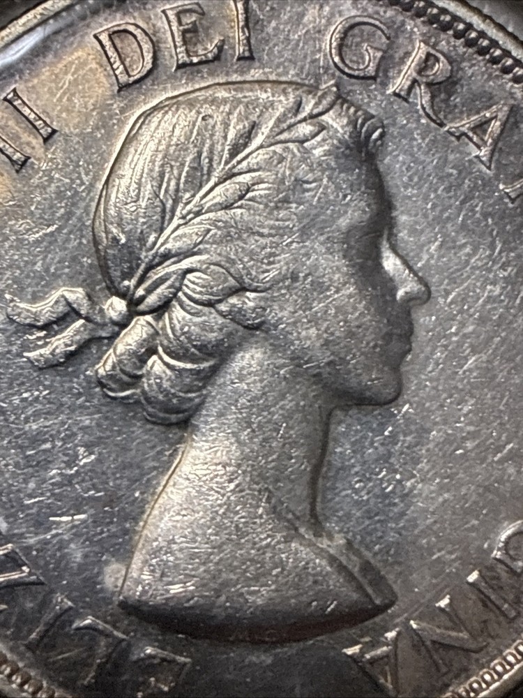 1953 Canada Dollar, No SH. Strap, BU