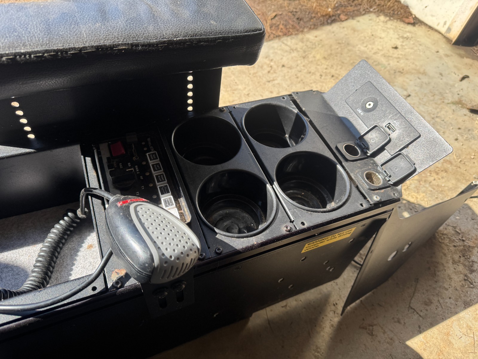 Havis center console Ford police interceptor utility - USED