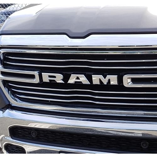 2019-23 RAM 1500, Grille emblem, Chrome