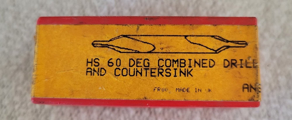 SKF HSS No8 UK Drill and Countersink