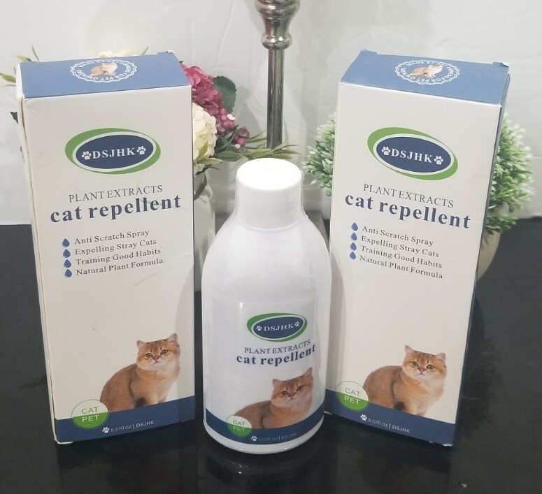 Cat Prevent Biting No Scratch Training Spray Drive Away Deterr 5.07 Oz