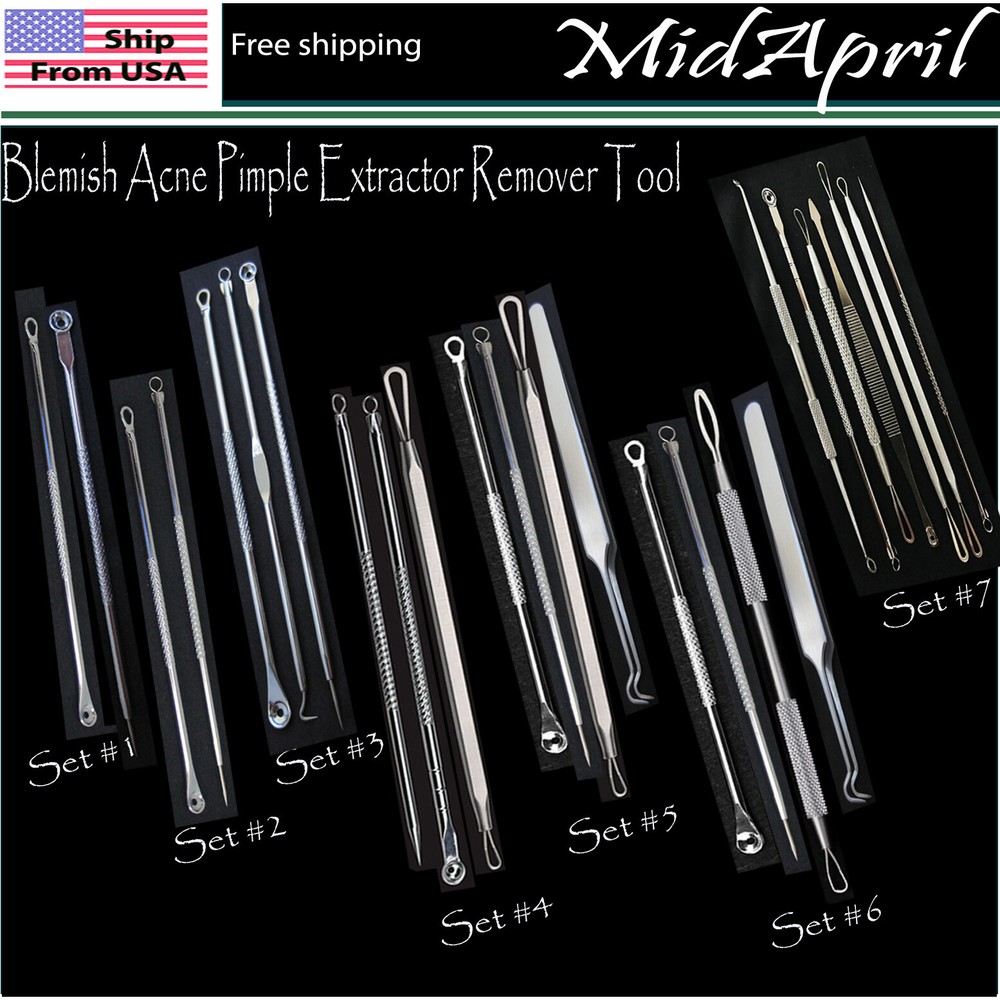 Blackhead  Acne Needle Pimple  Remove Tool