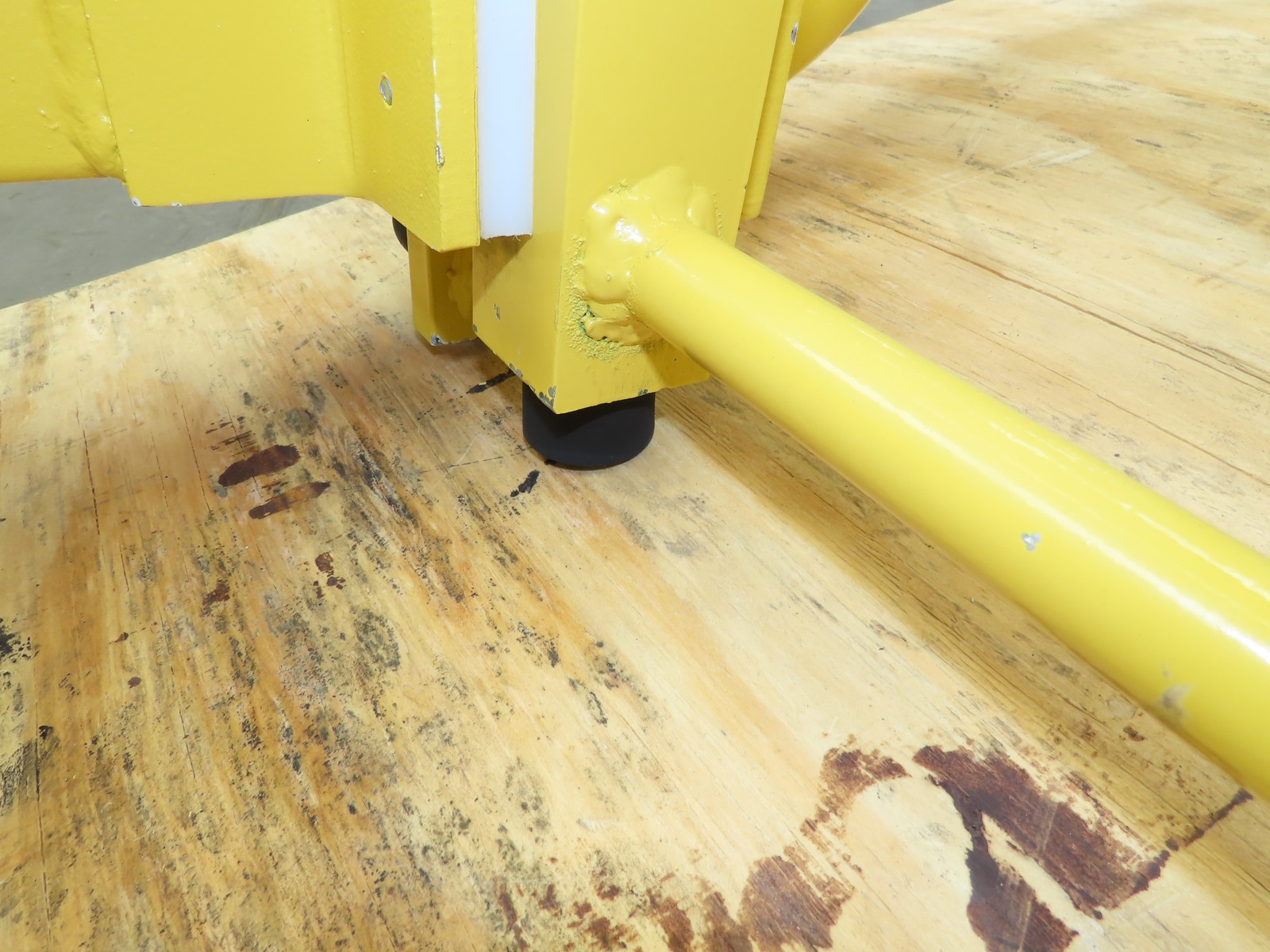 Industrial Mezzanine OSHA Ladder 7' Floor Height Cage Safety Steel Railing