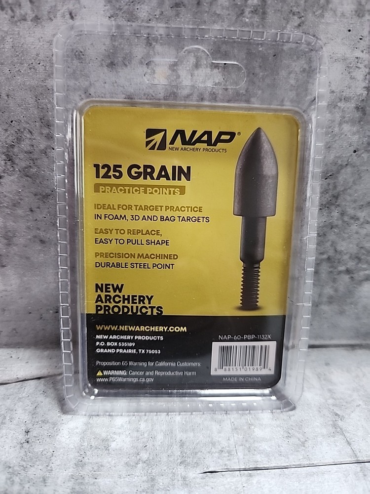 NAP Bullet Field Point 11/32" 125gr