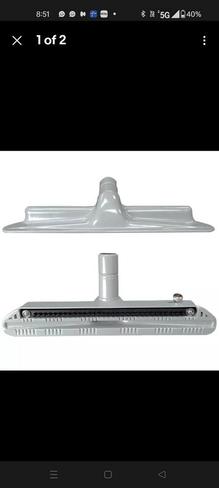 16" Carpet Tool w/ Adjustable Brush