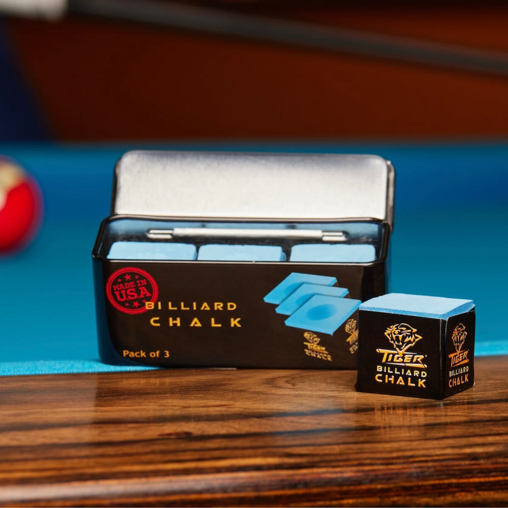 New Tiger Billiard Chalk (3 pack)