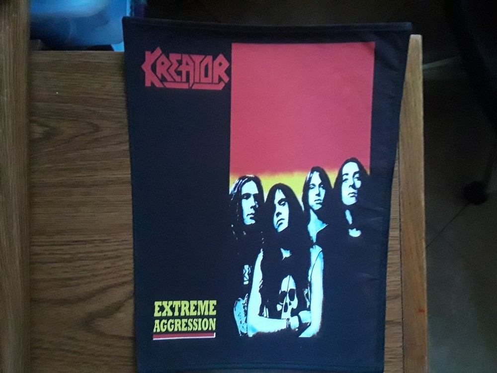 KREATOR,EXTREME AGGRESSION,SEW ON SUBLIMATED LARGE BACK PATCH