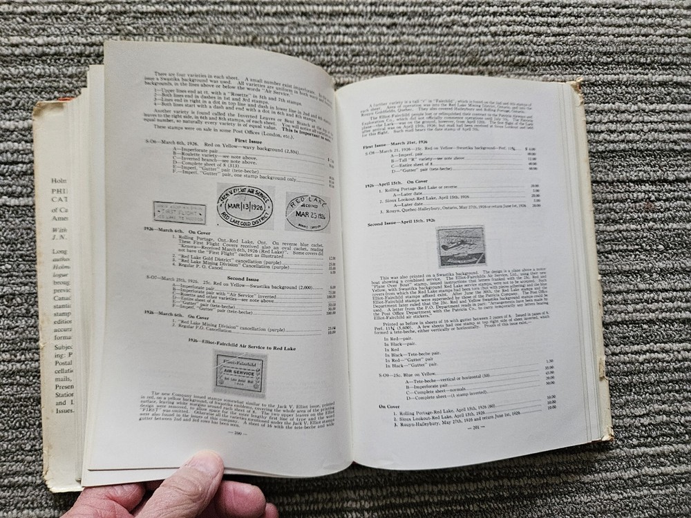 Holmes Specialized Philatelic Catalogue Of Canada & British North American (1963