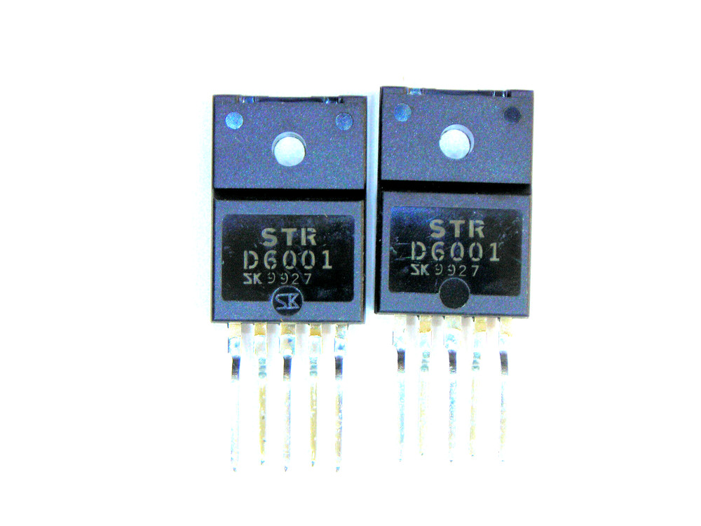 STRD6001 "Original" Sanken Voltage Regulator 2  pcs