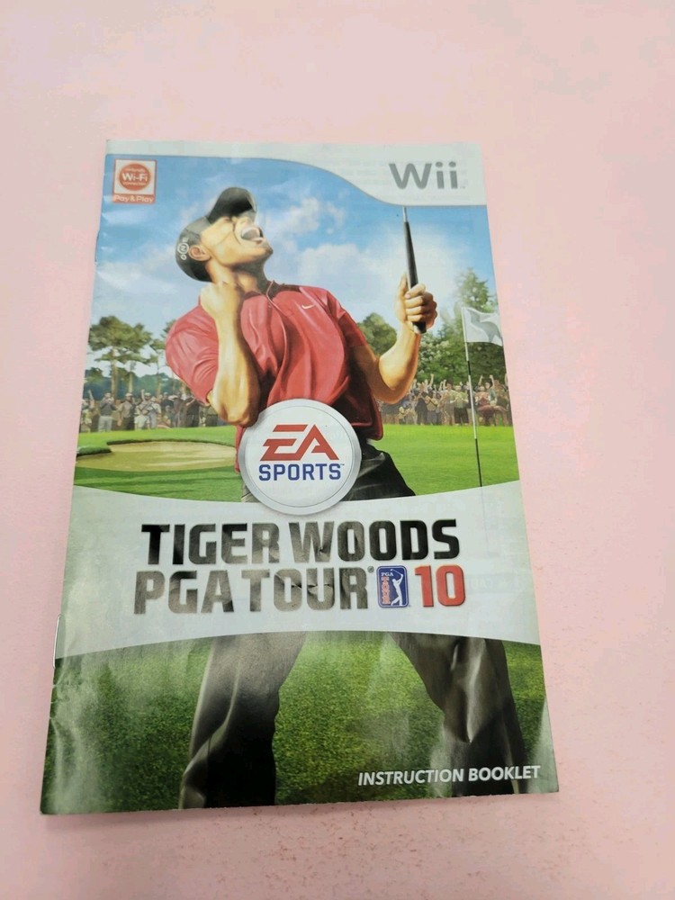 Tiger Woods PGA Tour 10 Manual Only