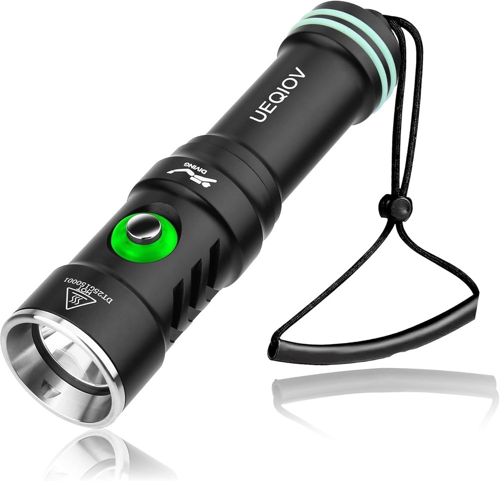 High Performance Dive Light 5000 Lumen Waterproof Torch Night Diving Flashlight