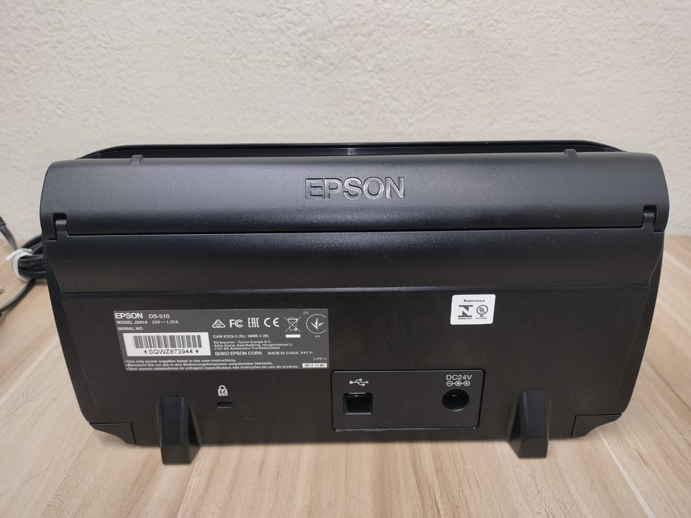 Epson DS-510 Color Duplex Document Scanner J341A