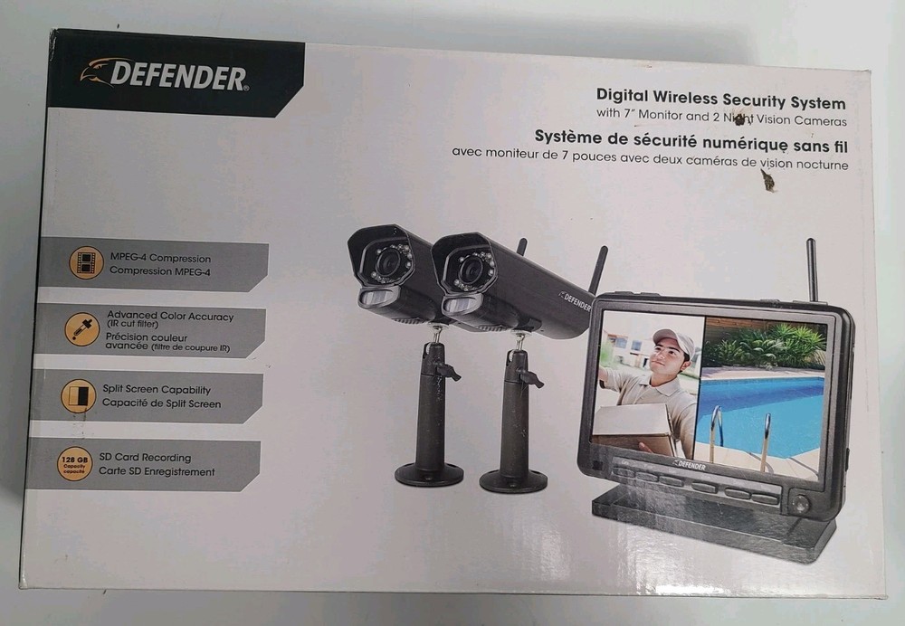 Defender PhoenixM2 Security System Indoor and Outdoor Wireless Security System