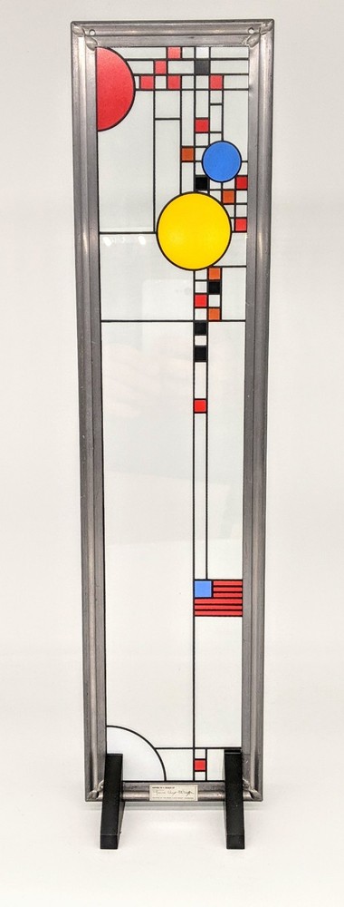 Frank Lloyd Wright Collection Repro Coonley Playhouse Window Panel