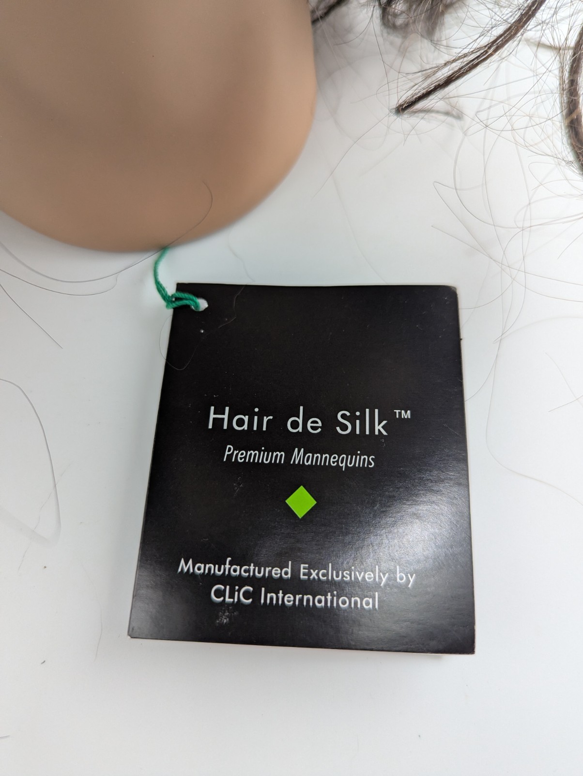 Cosmetology mannequin head 100% human hair