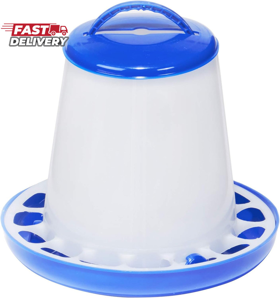 Double-Tuf® Plastic Poultry Feeder | Durable Feeding Container | Hanging Chicken