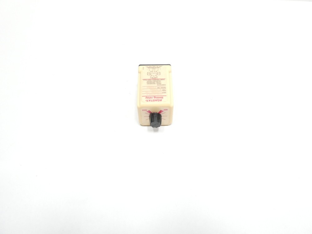 Agastat SSC22AEA Time Delay Relay 4-120sec 120v-ac