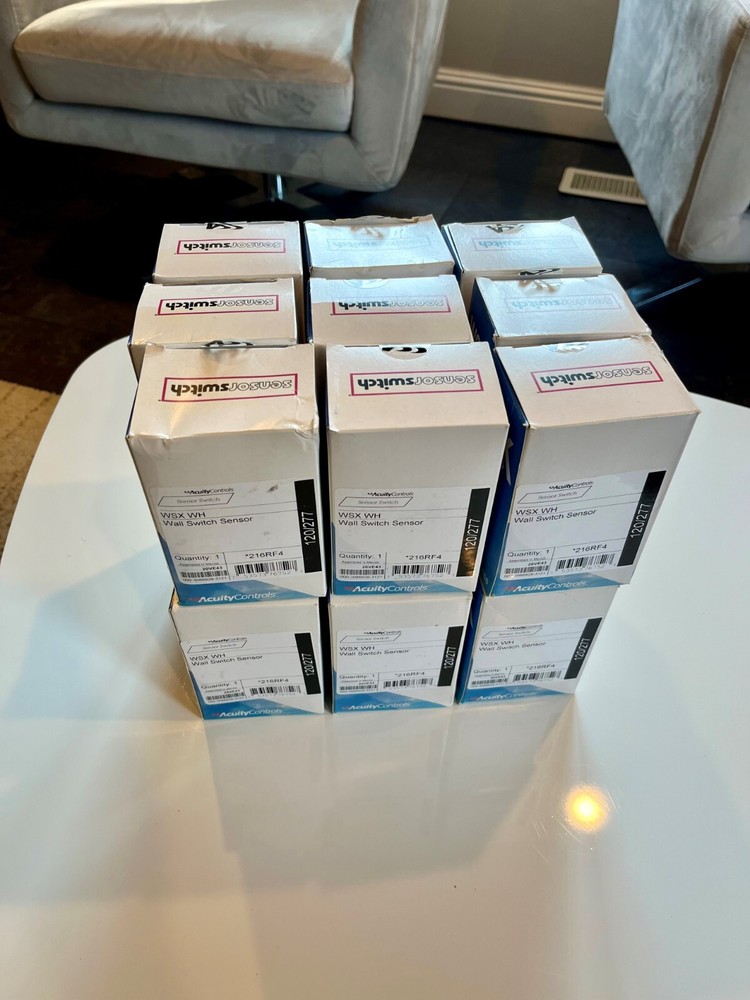 Acuity Controls Sensor Switch WSX WH Wall Switch Sensor 120/277 New