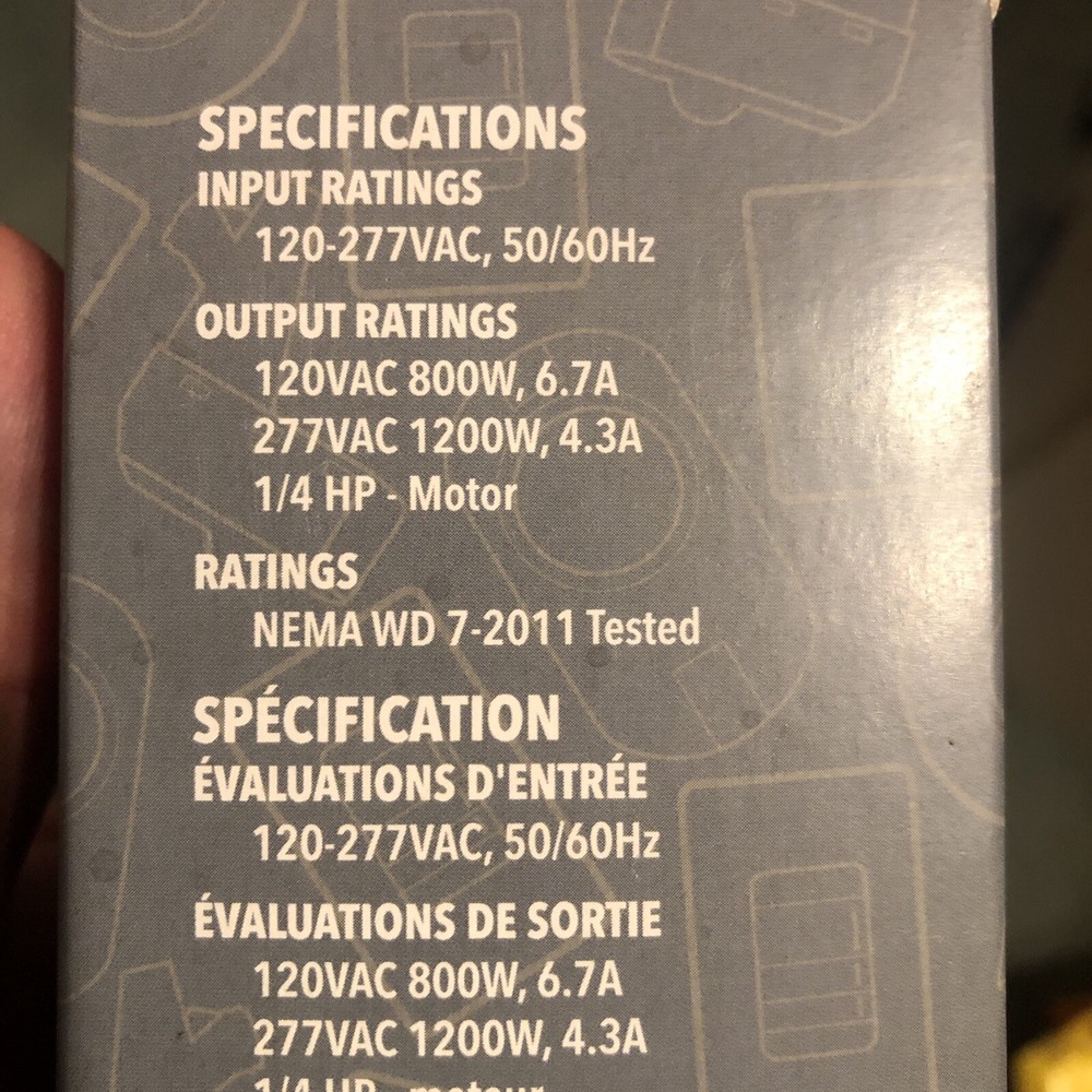 SENSOR SWITCH WSX 216 RF4 New And Unused Wall Switch Sensor