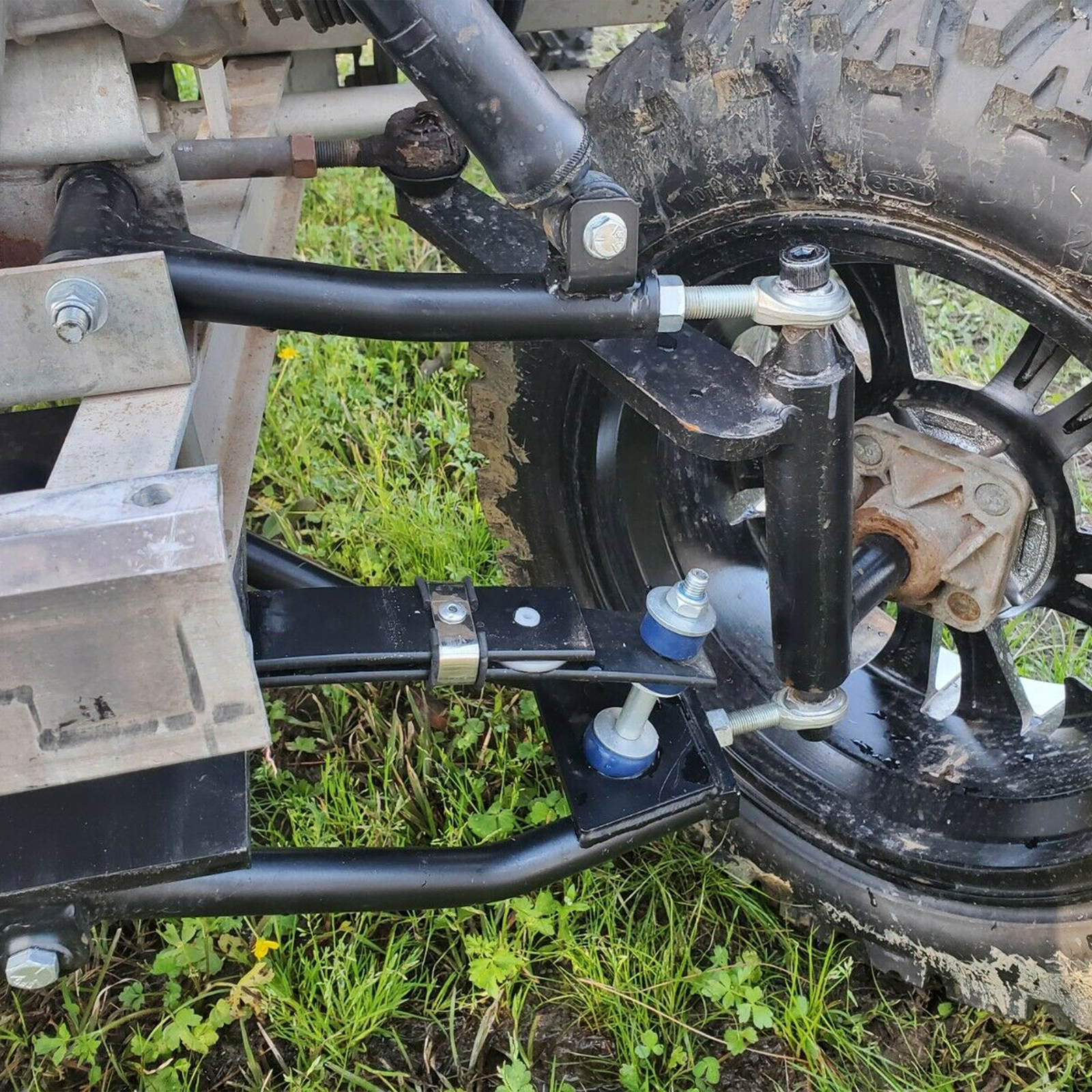 6" Double A-Arm Golf Cart Lift Kit For Club Car DS 1982-2003 Elec&Gas 23" Tire