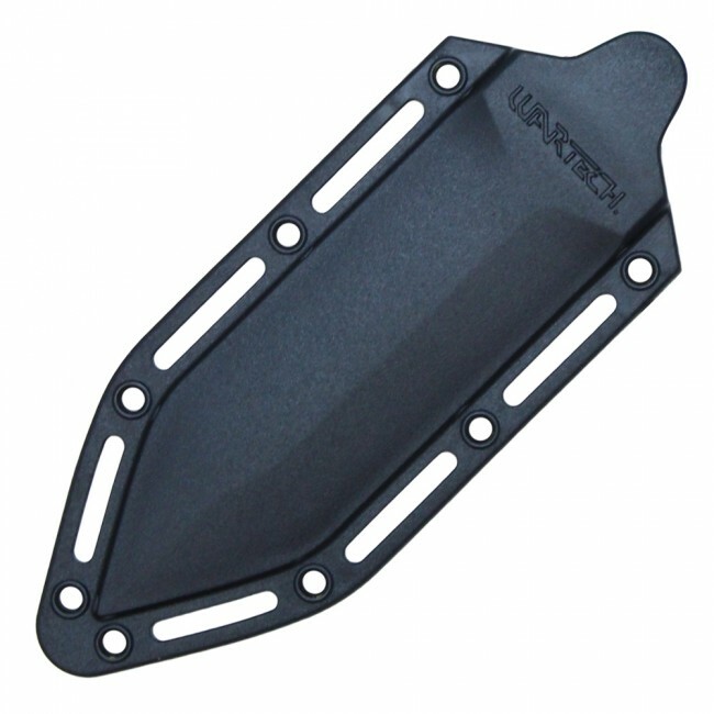 Tactical Knife Wartech 4.25" Rainbow Double Edge Dagger Blade + Slim Sheath