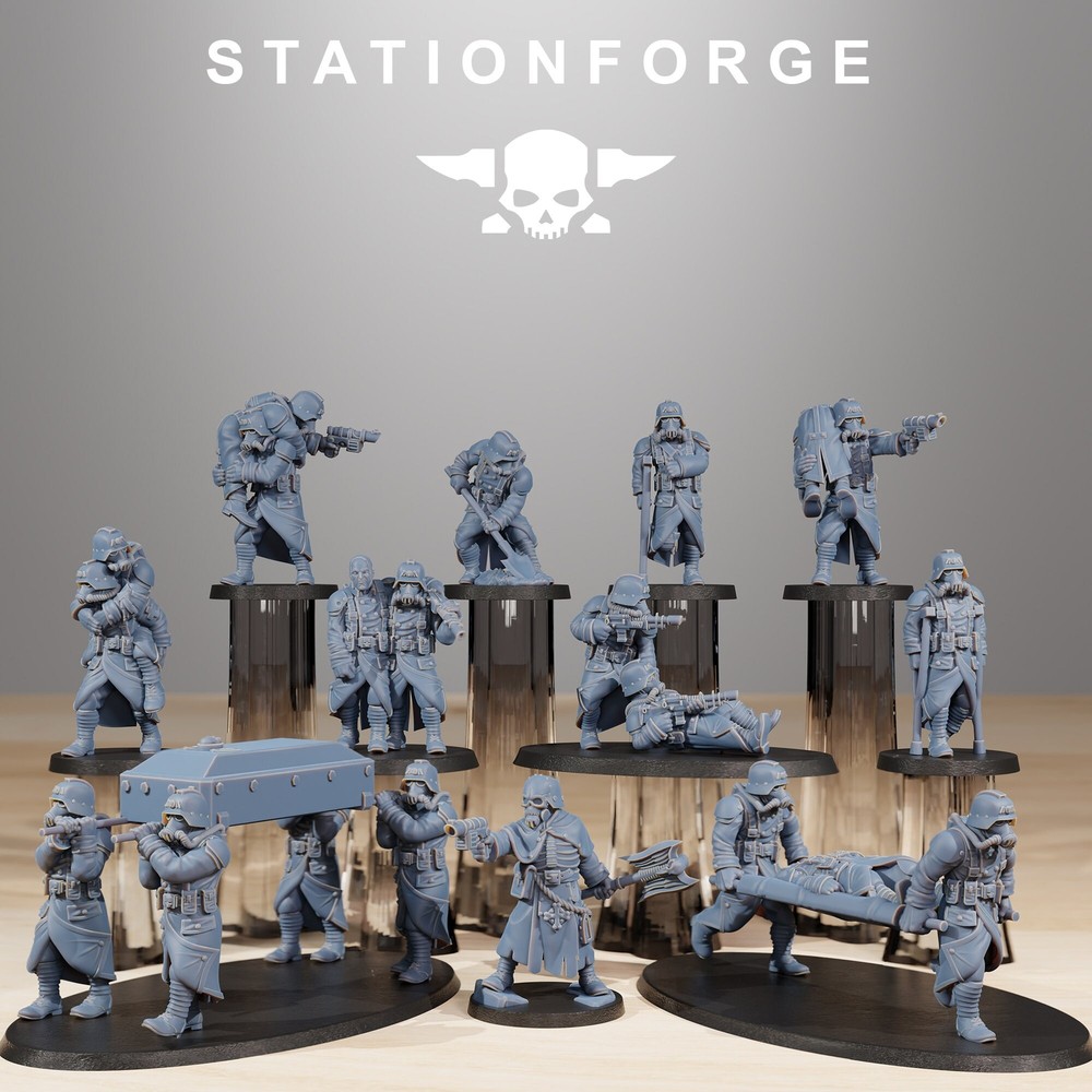 Grimguard Casualties -  Set of 10