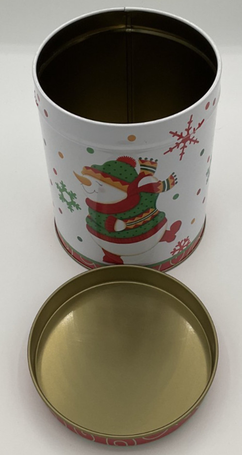 Christmas Cookie Candy Tin