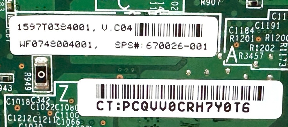 HP Smart Array P220i 6Gb/s SAS RAID controller W/512MB Cache P/N: 670026-001
