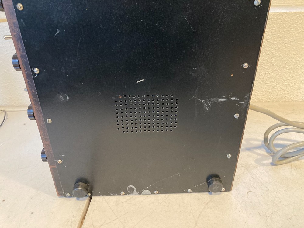 Vintage Johnson Viking II HF tube Transmitter Copper Plated Case