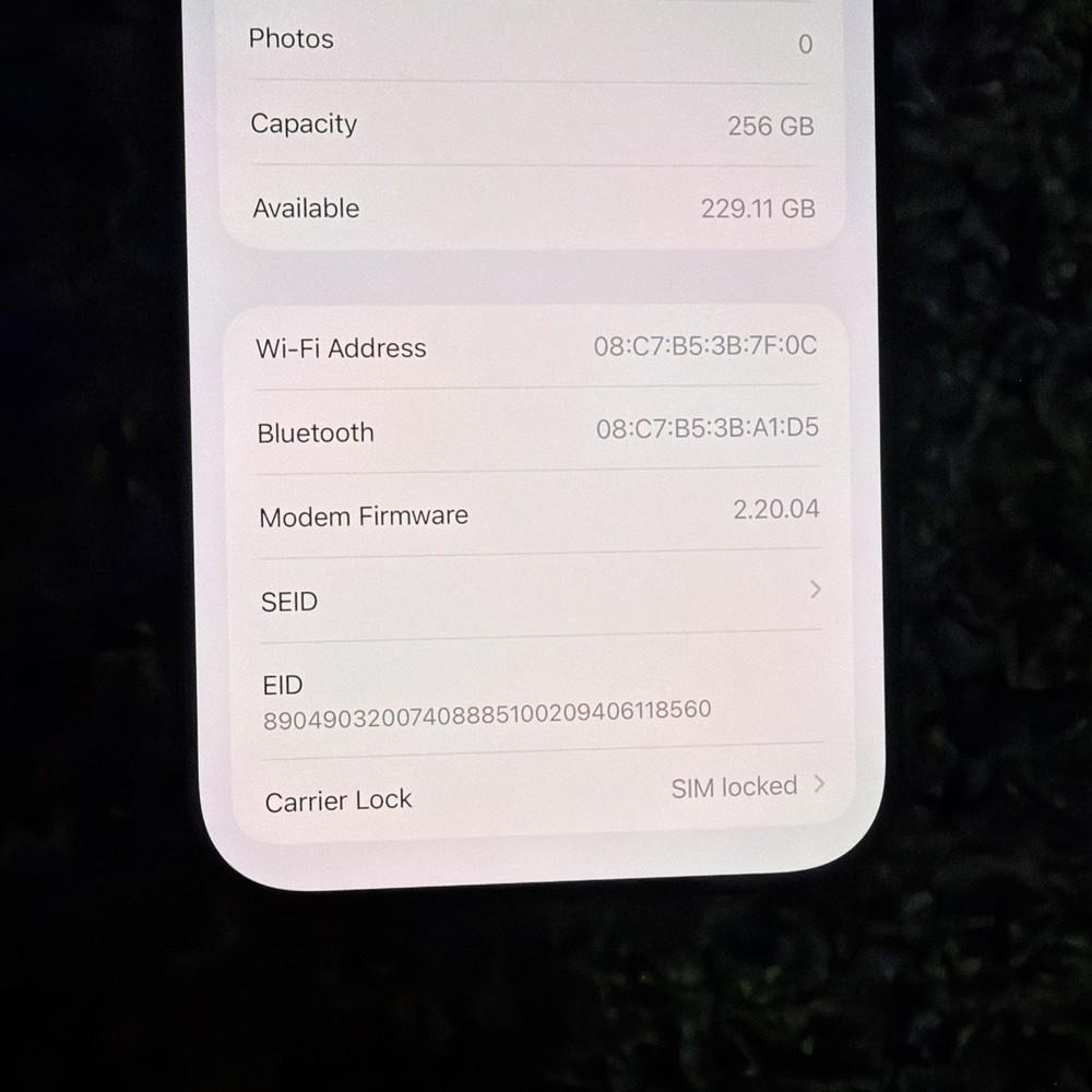 iphone 16 pro max 256gb Carrier Locked Please Read
