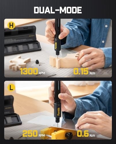 K2 Nano Power Drill, Mini Precision Drill, Hand Drill, 20 Drill Bits, 800mAh