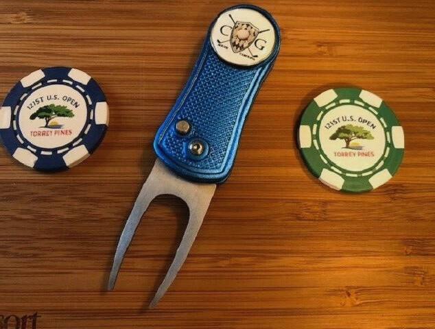 US Open Torrey Pines Token Poker Chip - Green