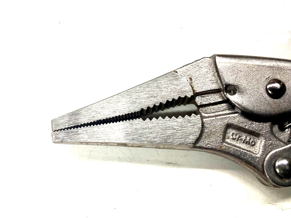 MASTERHAND 8” LOCKING LONG NOSE PLIERS