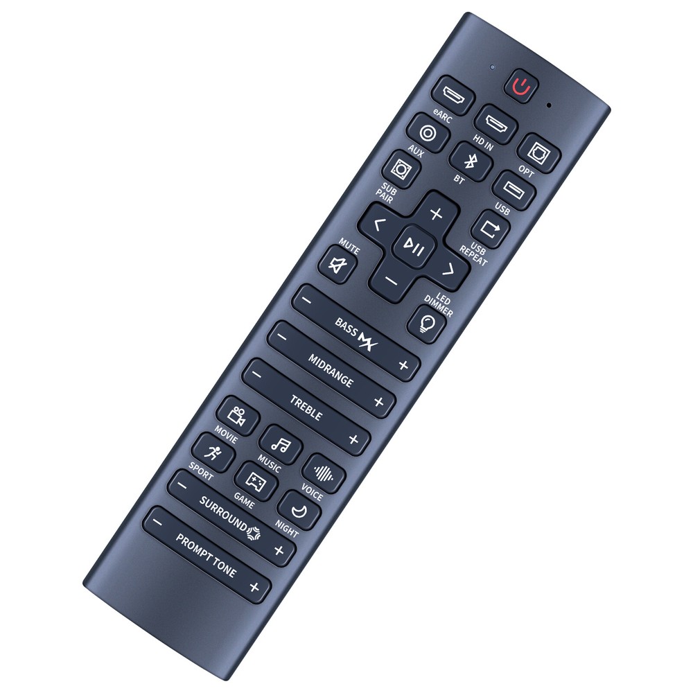 Generic Replacement For ULTIMEA Poseidon D80 7.1 Soundbar Remote Control