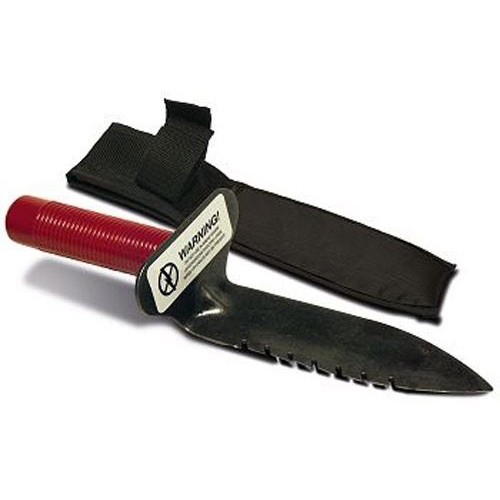 Lesche Sampson 18" Serrated T-Handle Shovel & Digging Tool Right Serrated