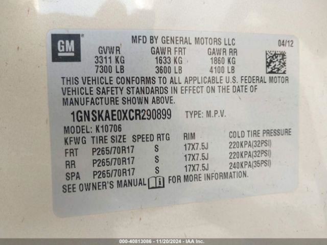 Temperature Control Rear Fits 08-17 ENCLAVE 2540423