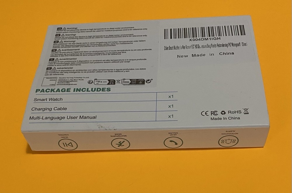 Efolen Smartwatch BT-CALL - New open Box