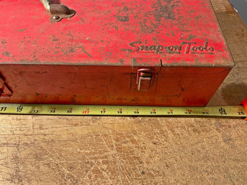 Vintage Snap-On Tool Box for Socket Set KRA 280 Date Code 72