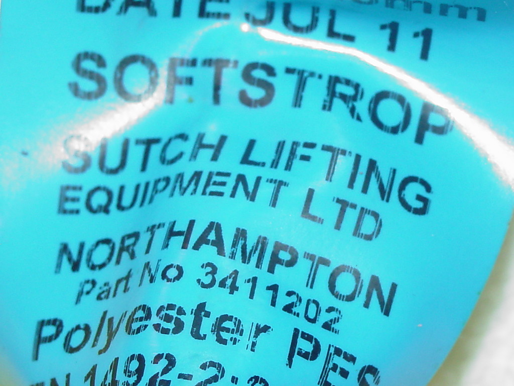 3 TON SLING/CHOKER WITH CARTEC CA10 3/8" EYE HOOK AND LATCH