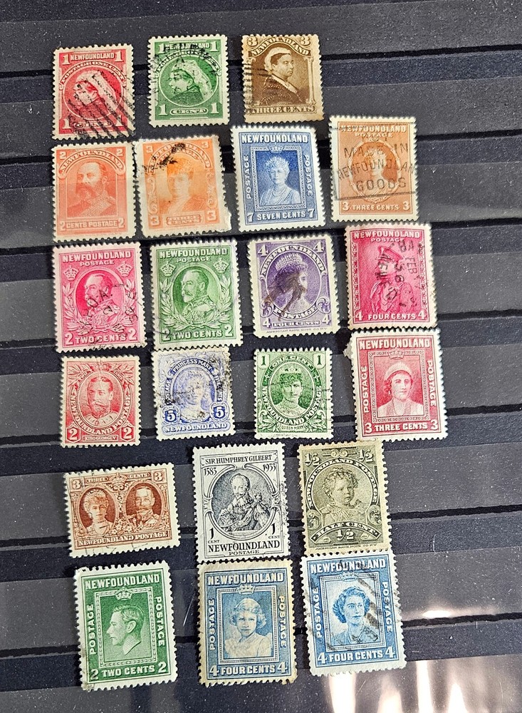 Vintage Canada stamps