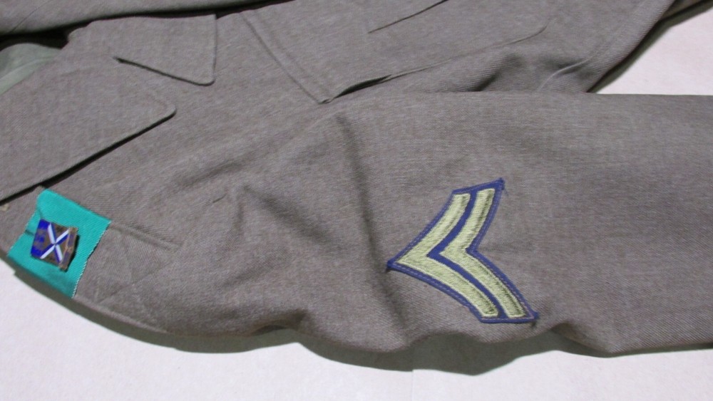 US 7th Army Uniform 7 Steps to Hell Patch Jacket Pants Korean War Era 1948