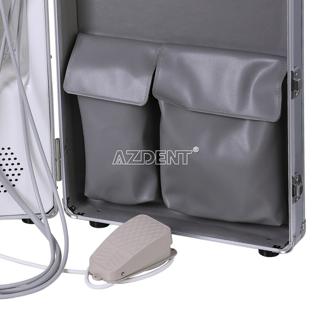 Dental Portable Mobile Delivery Unit System Air Compressor Curing Light Scaler
